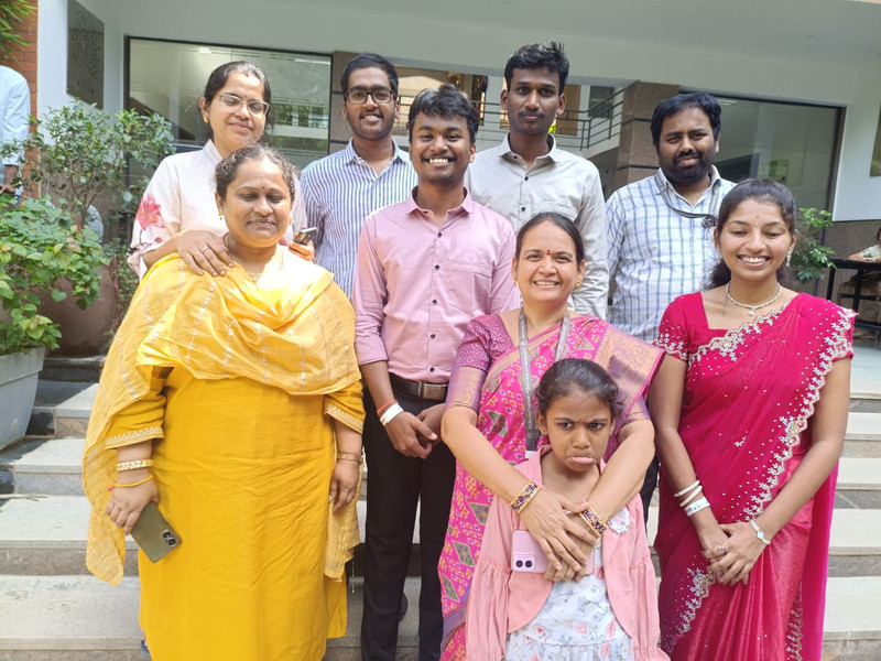 Group Photo with Research Students